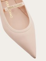 Ferragamo Ballet flat with ankle ribbon - Image 2